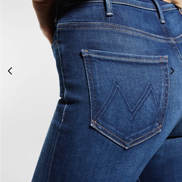 MOTHER Denim - MOTHER Dark Blue Denim Jeans